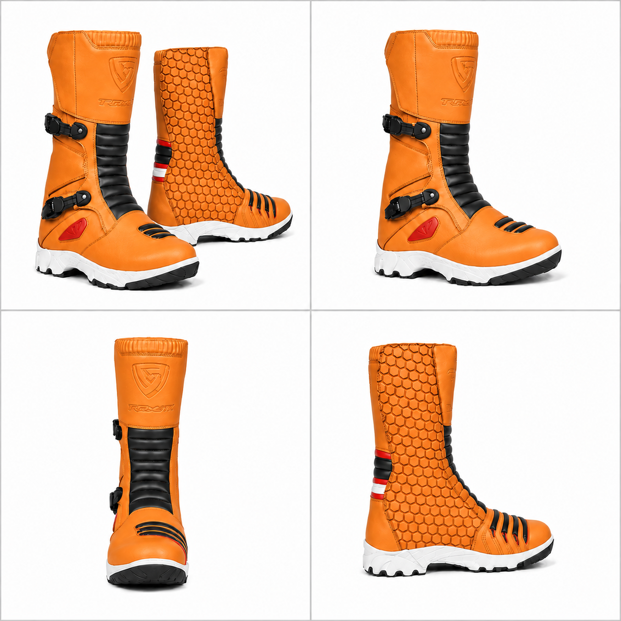 Men's Waterproof Moto Boots – Protective Motorcycle Touring & Adventure Riding Boots