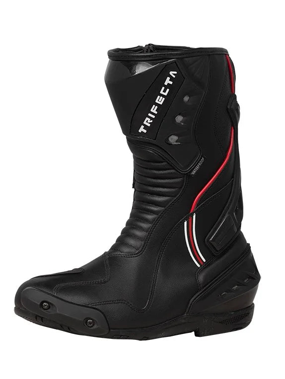 Trifecta Motorcycle Riding boots for men  | Waterproof | Genuine Leather