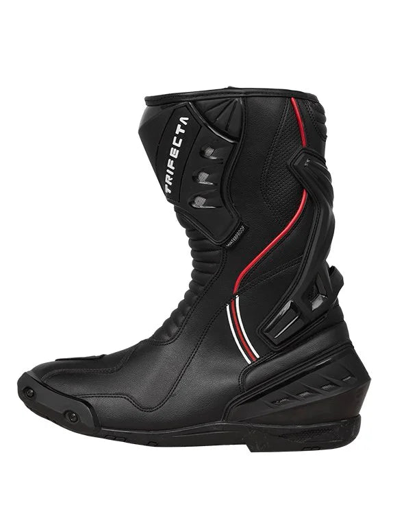 Trifecta Motorcycle Riding boots for men  | Waterproof | Genuine Leather